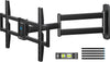 Pipishell Full-Motion Long-Arm TV Wall Mount for 32-75 Inch TVs up to 100 lbs, Corner TV Mount with 32.37” Extension, Swivel & Tilt, Space-Saving Wall Mount TV Bracket, Max VESA 600x400mm, PILF18