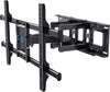 Pipishell Full Motion TV Wall Mount for 37-84" Flat Curved TVs, Wall Mount TV Bracket with Dual Articulating Arms Swivel Tilt Rotation, TV Mount up to 132lbs Max VESA 600x400 Fit 12"-16" Wood Stud
