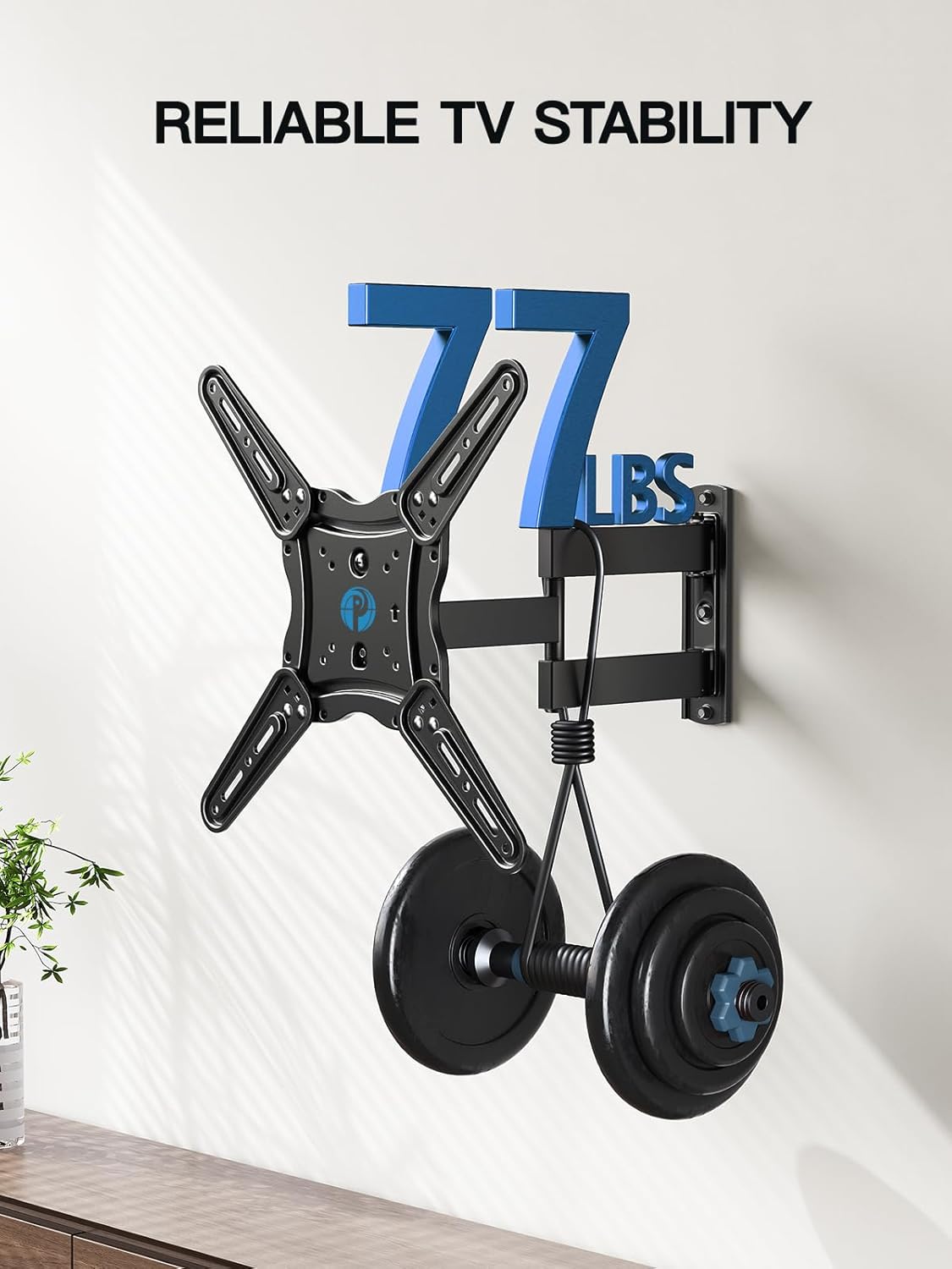 Full Motion TV Wall Mount For 26