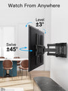 Full Motion TV Wall Mount Bracket For 26" To 65"TVs