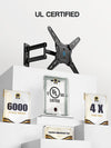 Full Motion TV Wall Mount For 26" To 60" TVs