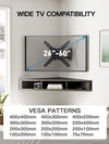 Full Motion TV Wall Mount For 26" To 60" TVs