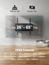 Full Motion TV Wall Mount Bracket For 26" To 65"TVs