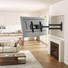 Pipishell Full-Motion Long-Arm TV Wall Mount for 32-75 Inch TVs up to 100 lbs, Corner TV Mount with 32.37” Extension, Swivel & Tilt, Space-Saving Wall Mount TV Bracket, Max VESA 600x400mm, PILF18