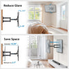 Full Motion TV Wall Mount For 13" To 42" TVs