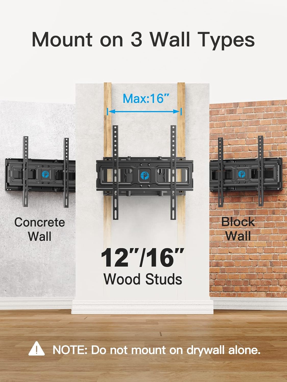 Full Motion TV Wall Mount Bracket For 26