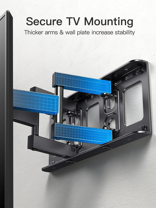 Full Motion TV Wall Mount Bracket For 26" To 65"TVs