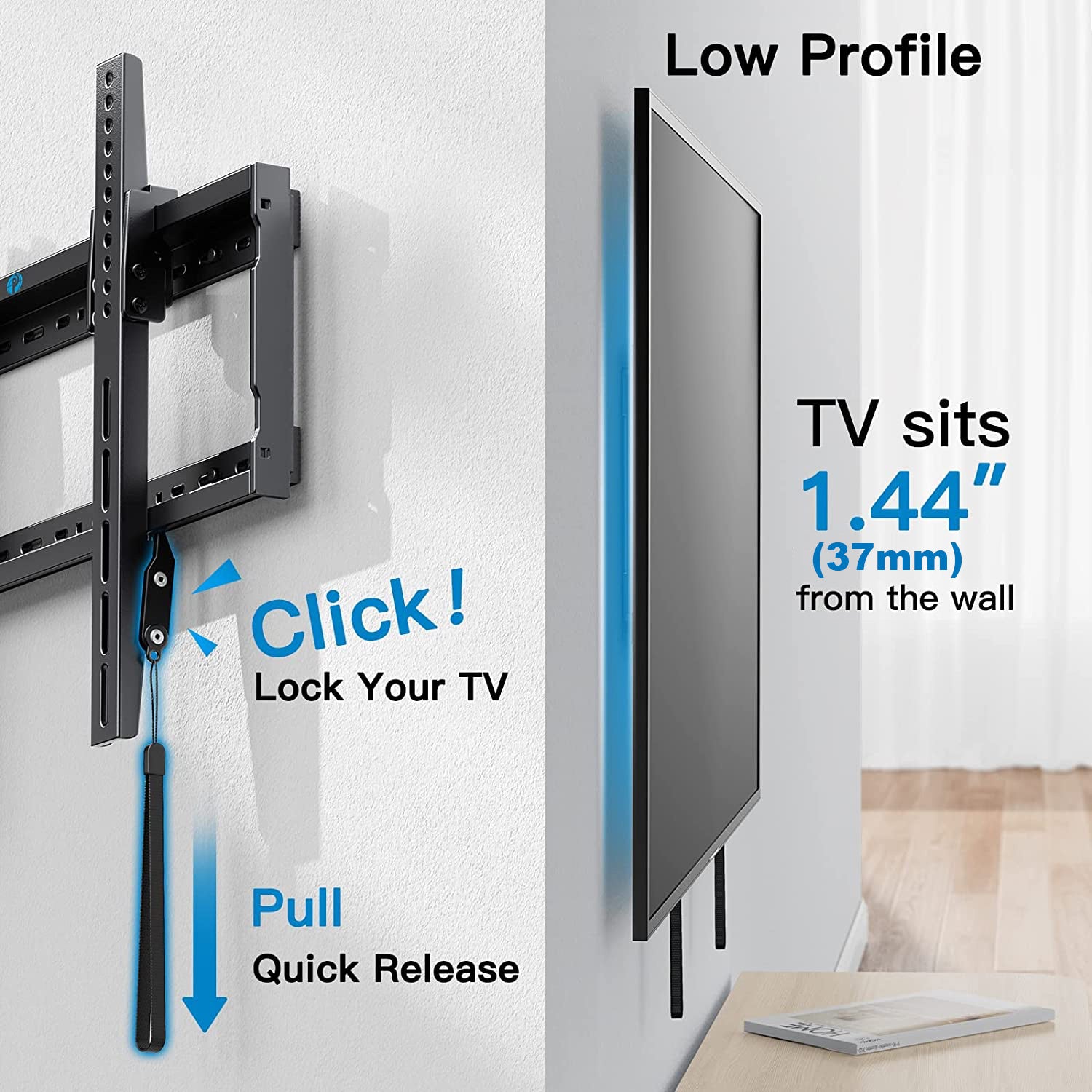 Tilt TV Wall Mount For 37
