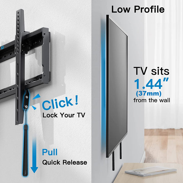 Tilt TV Wall Mount For 37" To 75" TVs